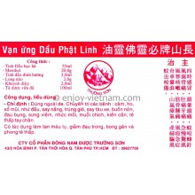 Dau Phat Linh Truong Son 1.5ml