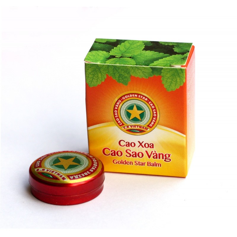 Golden Star Balm 4g - Cao Sao Vang